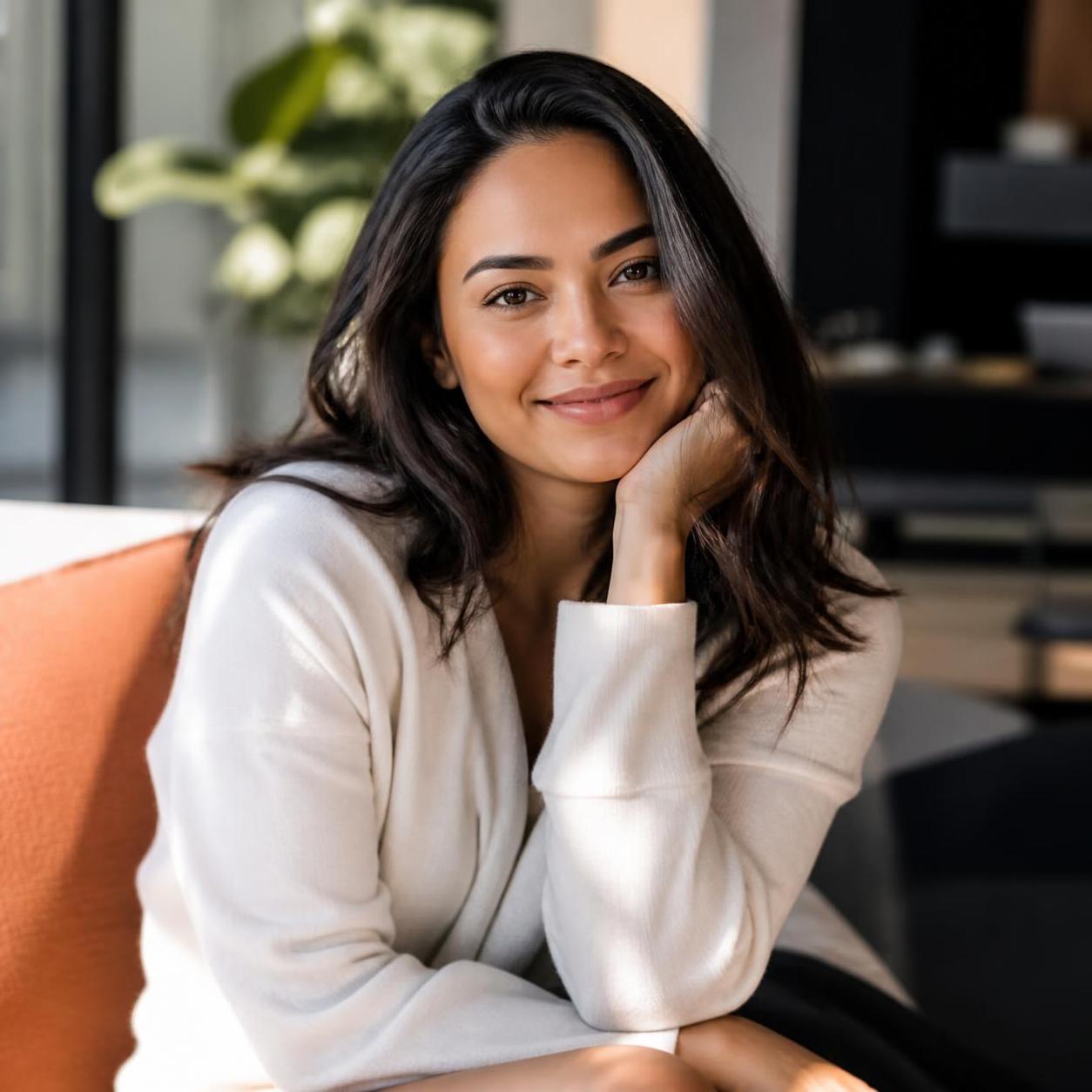 Warm professional portrait of woman